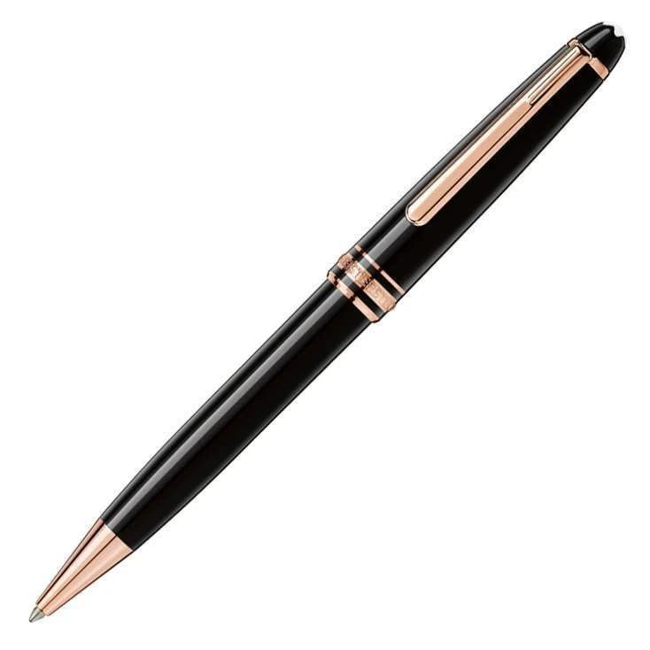 Montblanc Meisterstuck Classique Rose Gold Trim Ballpoint Pen