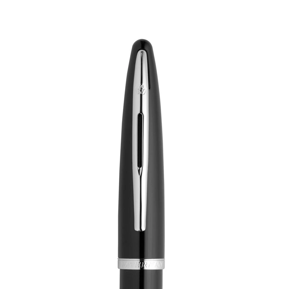 Waterman Carene Black Sea Chrome Trim Ballpoint Pen - Image 3