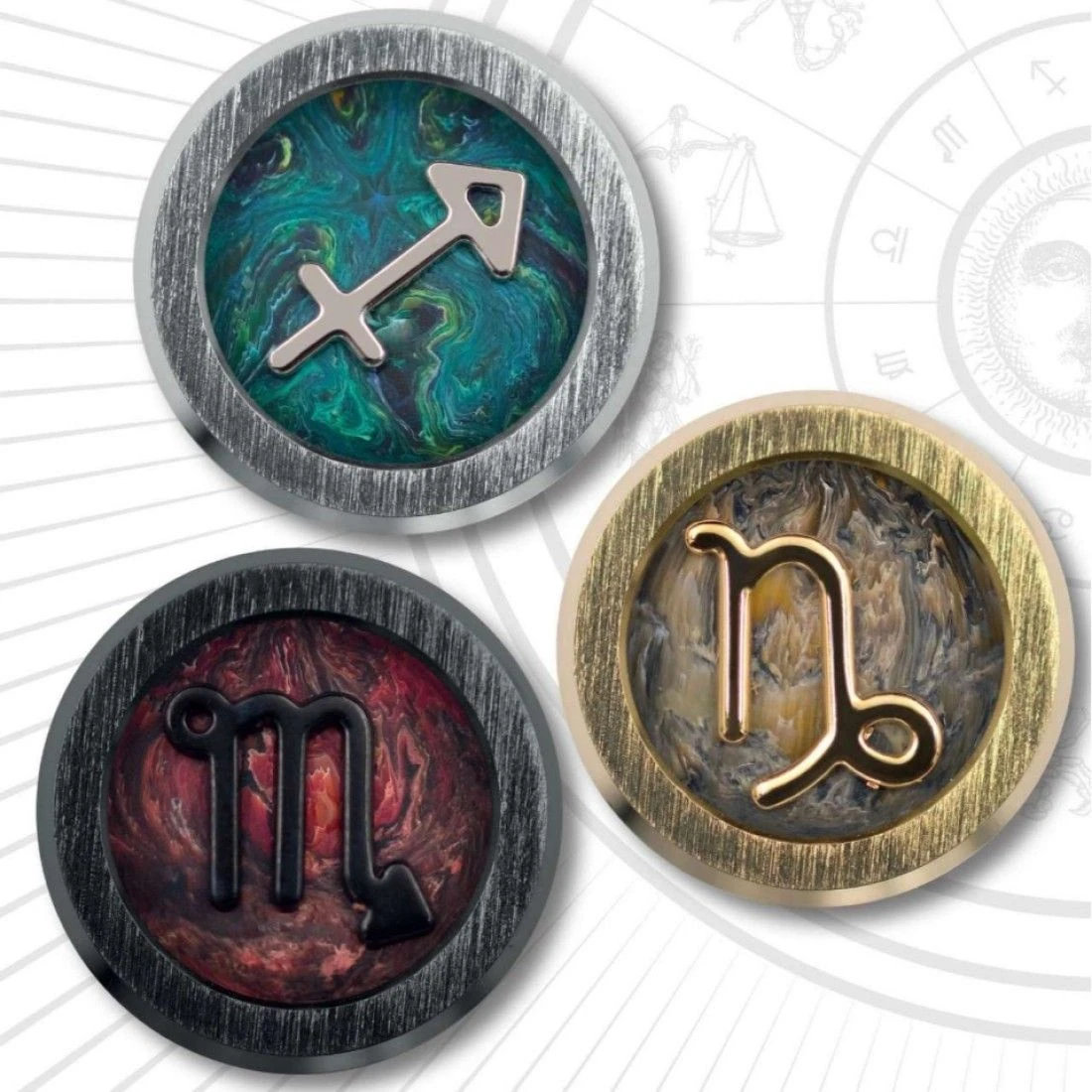 Montegrappa Zero Zodiac- Sagittarius Fountain Pen - Image 2