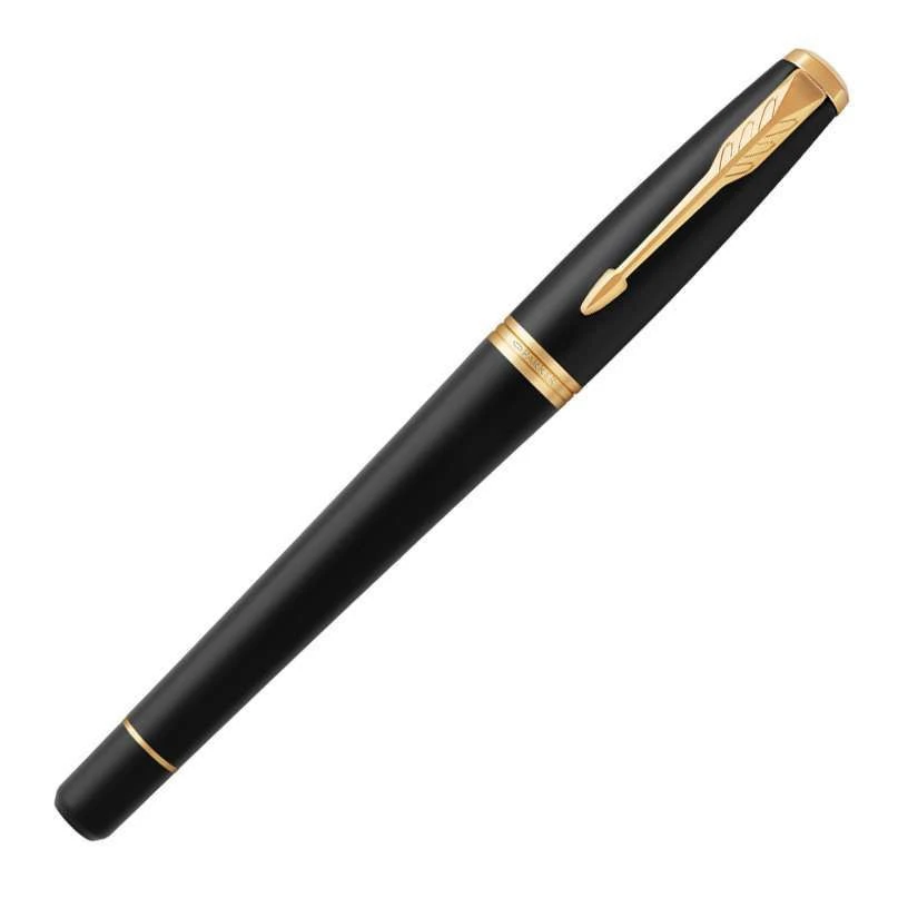 Parker Urban Muted Black Gold Trim Fountain Pen - Image 2