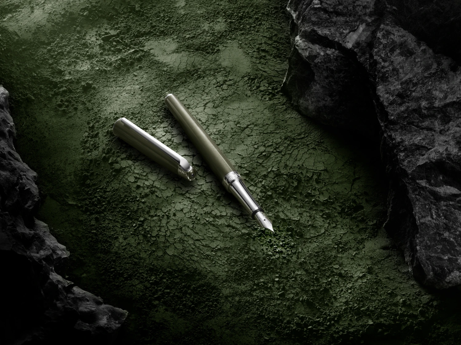 Caran D’Ache Leman Terre D’Ombre Slim Fountain Pen - Image 4