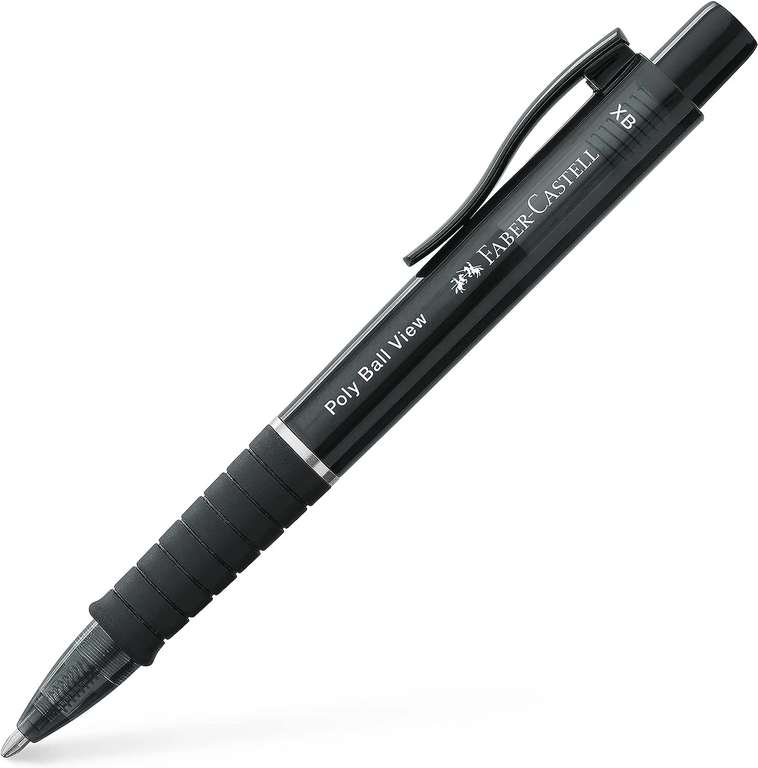 Faber-Castell Poly View Black Ballpoint Pen