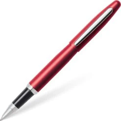 Sheaffer VFM Red Chrome Trim Rollerball Pen