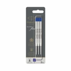 Parker Trio Pack Blue Fine Ballpoint Refill