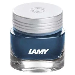 Lamy T53 30ml Crystal Ink Bottle Deep Azurite
