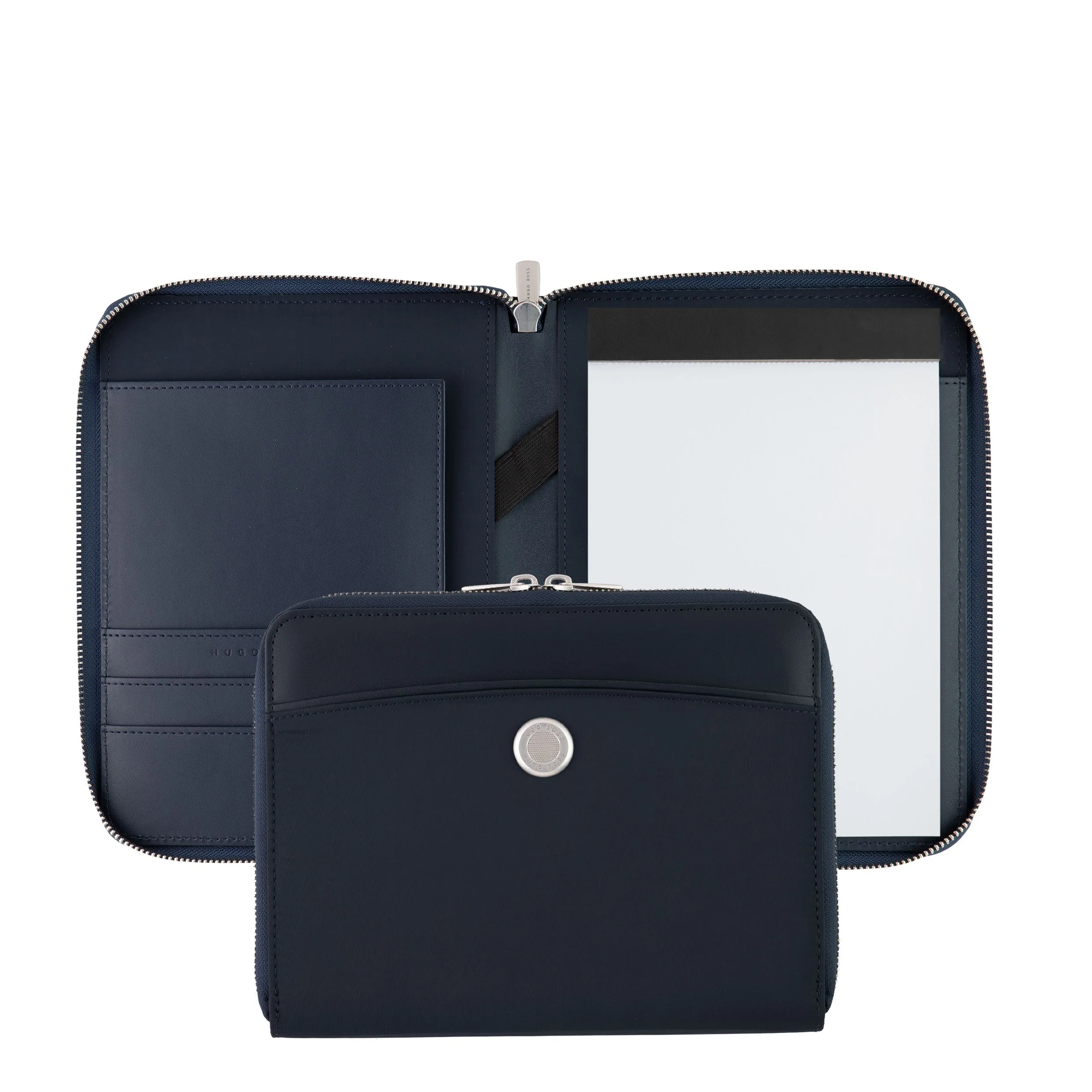Hugo Boss Contour Navy A5 Conference Folder