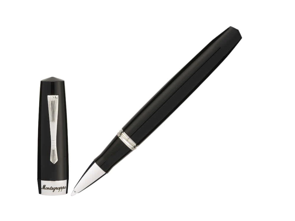 Montegrappa Elmo 02 Jet Black Rollerball Pen