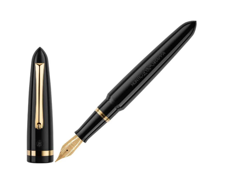 Montegrappa Venetia Black Fountain Pen