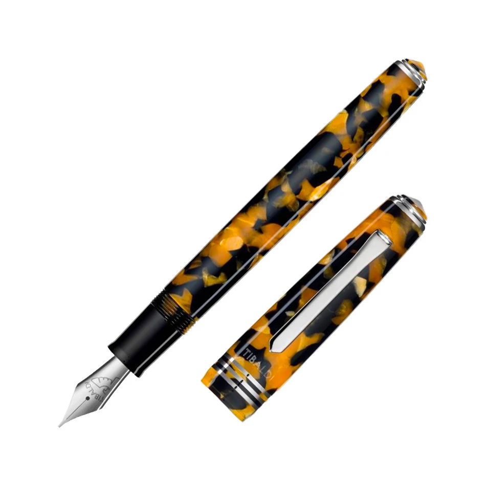 Tibaldi N60 Amber Yellow Fountain Pen