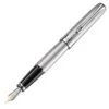 Diplomat Excellence A2 Guilloche Chrome 14ct Fountain Pen