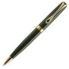 Diplomat Excellence A2 Evergreen Gold Trim Ballpoint Pen