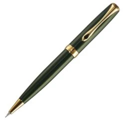 Diplomat Excellence A2 Evergreen Gold Trim Mechanical Pencil