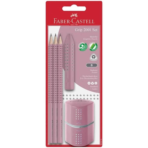Faber-Castell Grip Rose Set