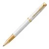 Parker® Parker IM Premium Pearl Gold Trim Rollerball