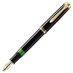 Pelikan Souveraen M600 Black Gold Trim Fountain Pen