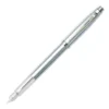 Sheaffer 100 Brushed Chrome Nickel Trim Fountain Pen – Fine