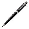 Parker Sonnet Black Lacquer Chrome Trim Rollerball
