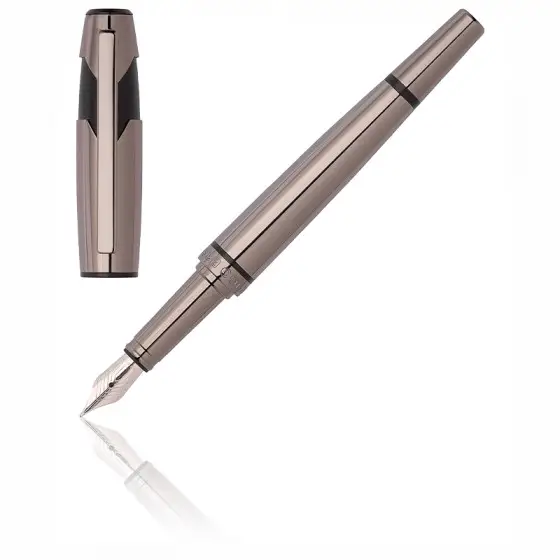 Hugo Boss Chevron Gun Fountain Pen